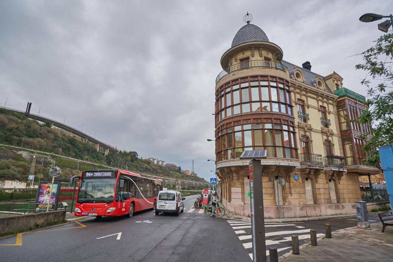 Apartamento Bio Exclusivo Con Mirador En Bilbao Y Aparcamiento Publico Gratuito Appartement Buitenkant foto