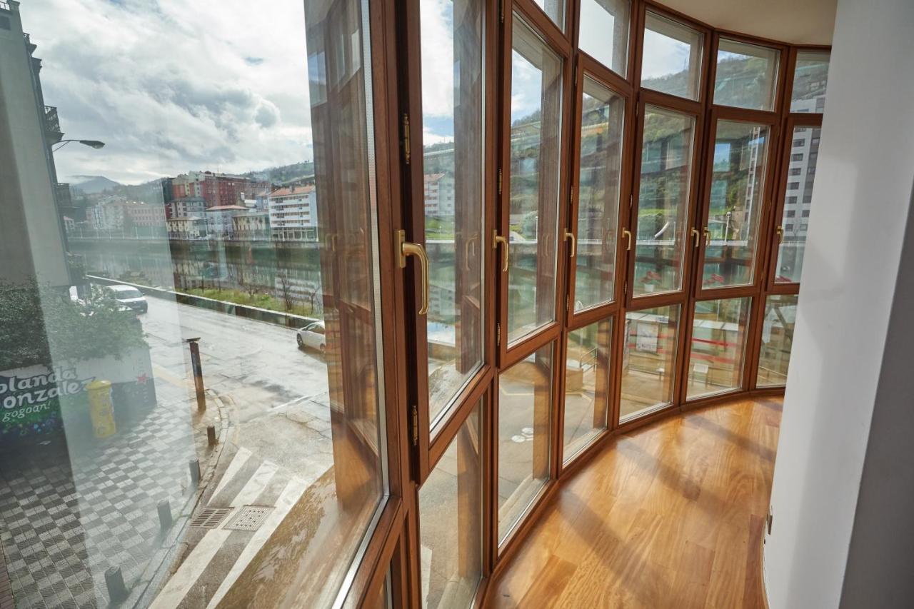 Apartamento Bio Exclusivo Con Mirador En Bilbao Y Aparcamiento Publico Gratuito Appartement Buitenkant foto