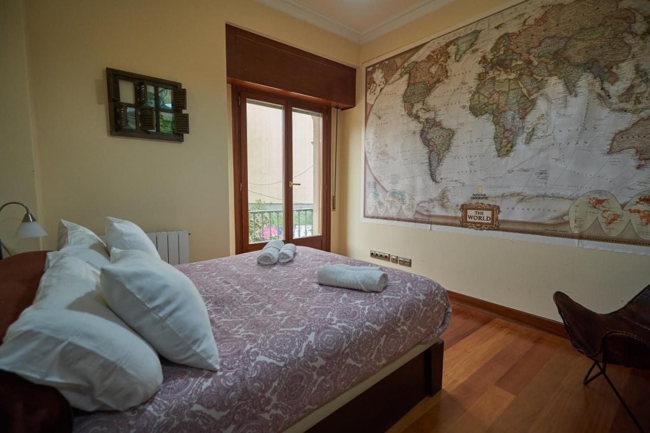 Apartamento Bio Exclusivo Con Mirador En Bilbao Y Aparcamiento Publico Gratuito Appartement Buitenkant foto