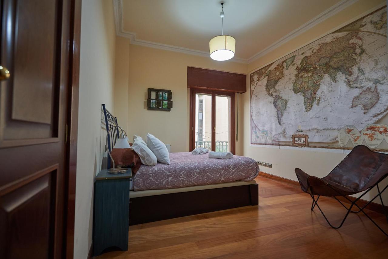 Apartamento Bio Exclusivo Con Mirador En Bilbao Y Aparcamiento Publico Gratuito Appartement Buitenkant foto