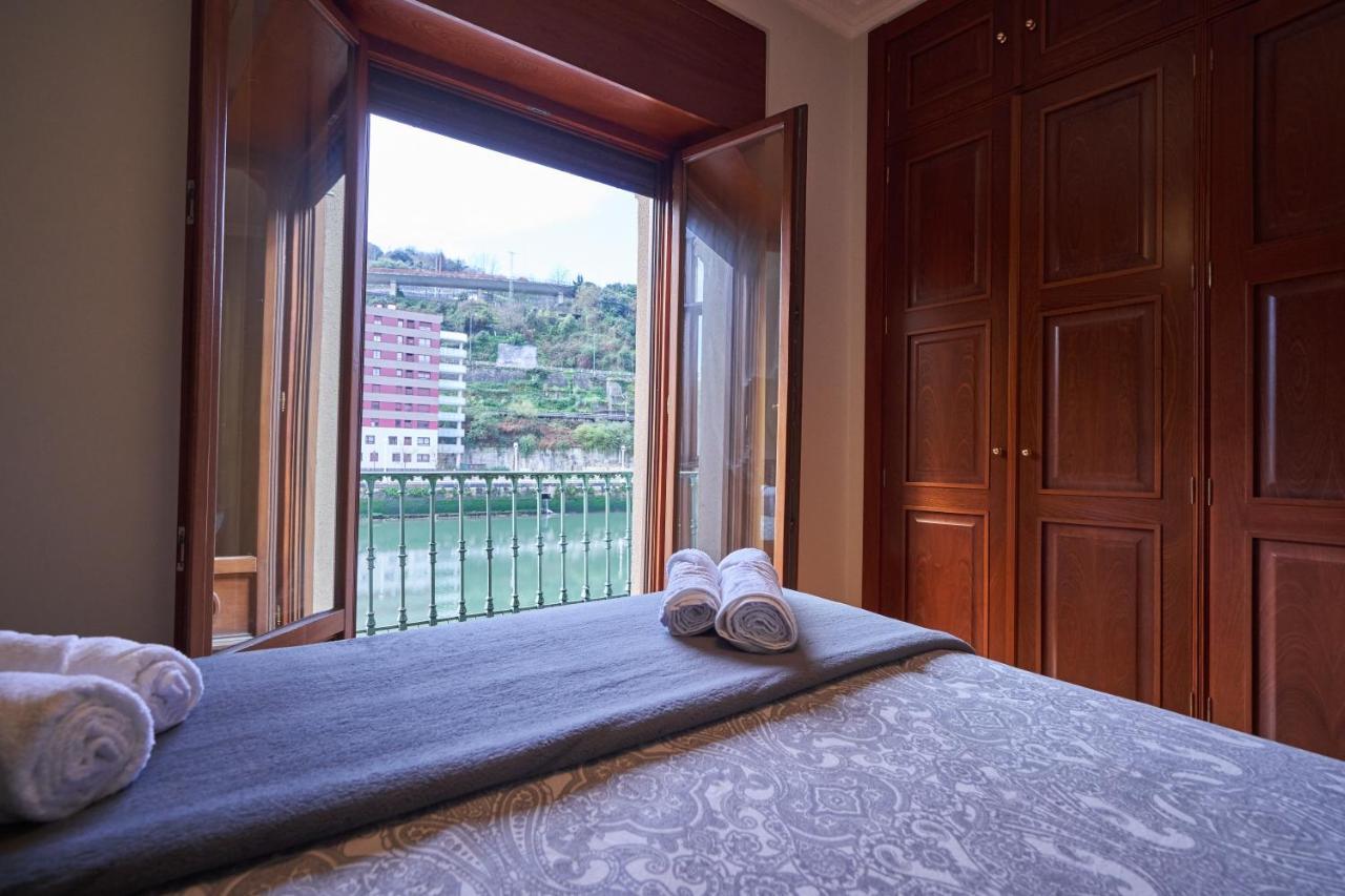 Apartamento Bio Exclusivo Con Mirador En Bilbao Y Aparcamiento Publico Gratuito Appartement Buitenkant foto