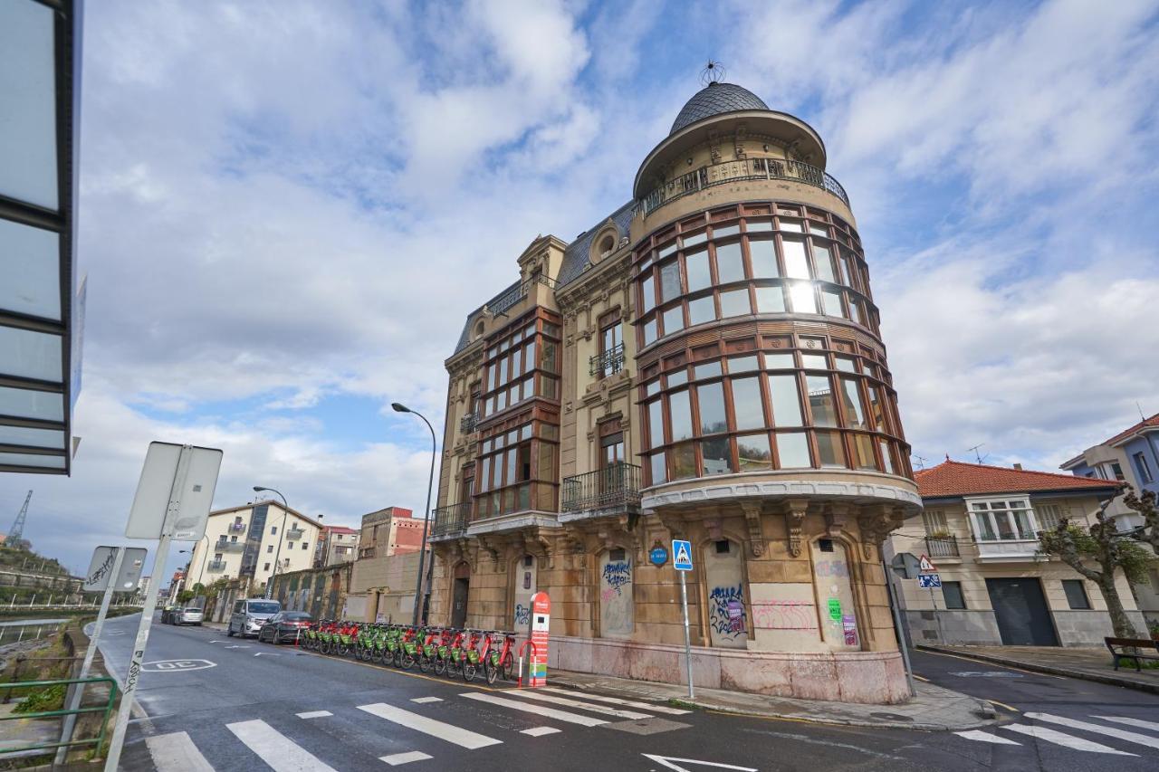Apartamento Bio Exclusivo Con Mirador En Bilbao Y Aparcamiento Publico Gratuito Appartement Buitenkant foto