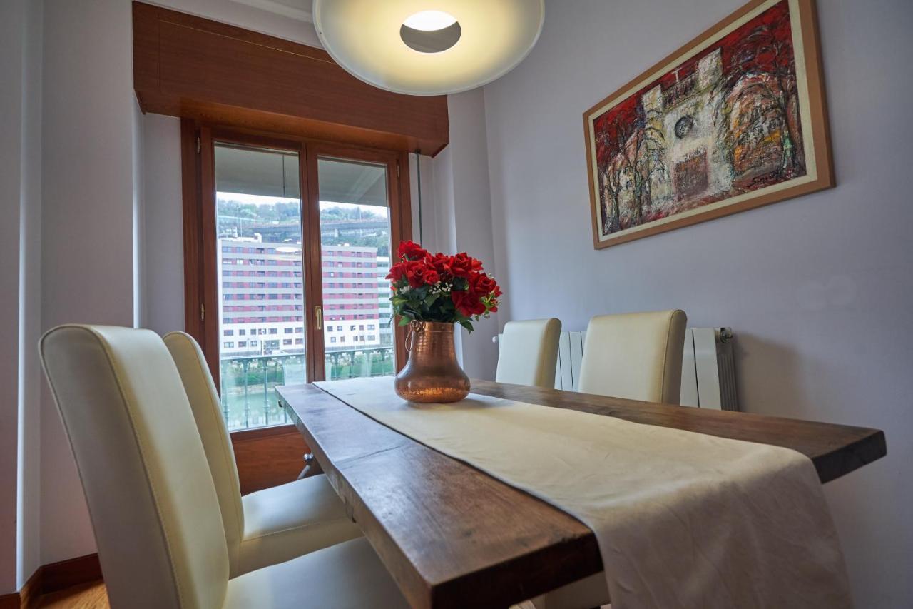 Apartamento Bio Exclusivo Con Mirador En Bilbao Y Aparcamiento Publico Gratuito Appartement Buitenkant foto