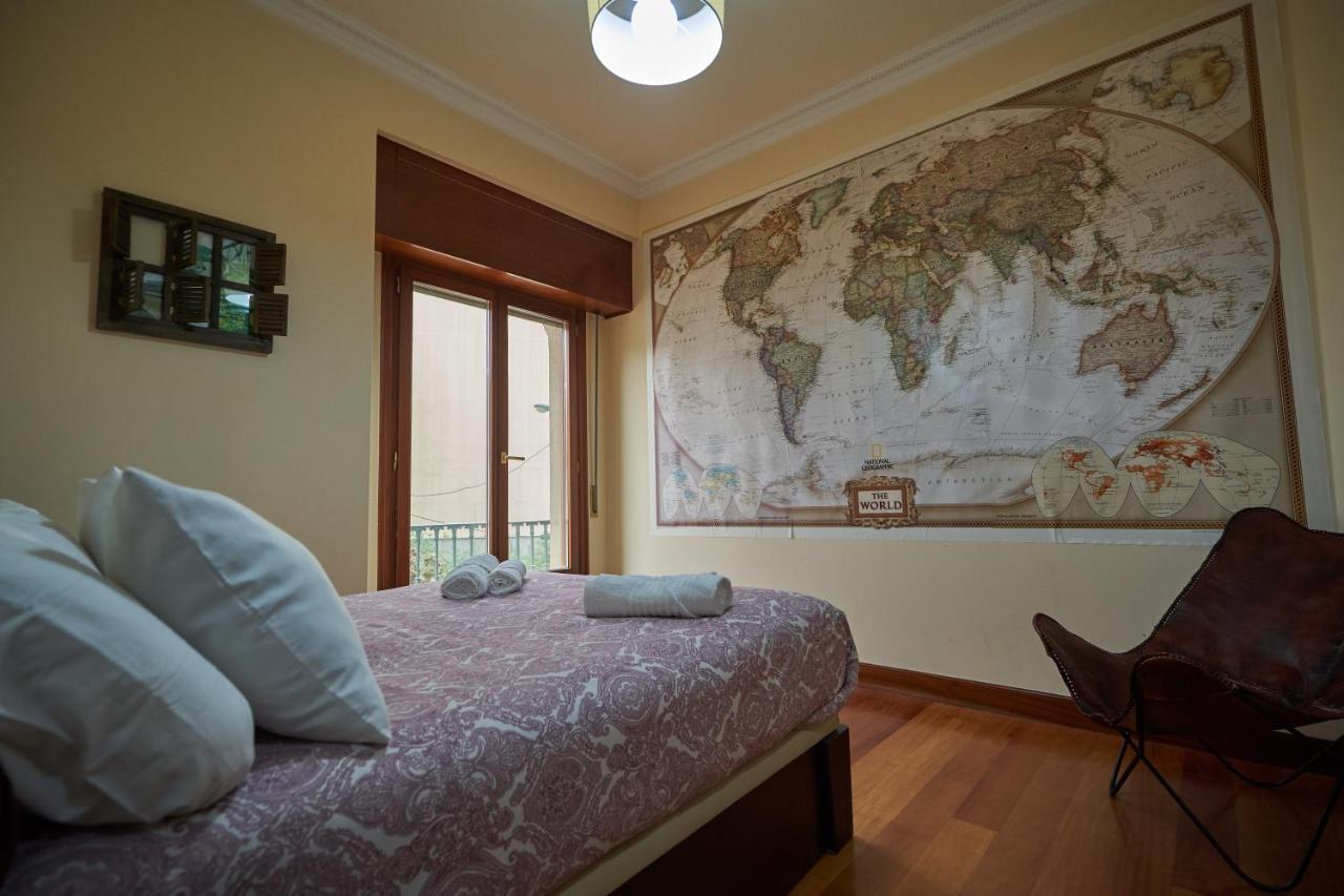 Apartamento Bio Exclusivo Con Mirador En Bilbao Y Aparcamiento Publico Gratuito Appartement Buitenkant foto
