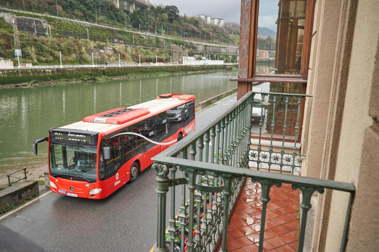 Apartamento Bio Exclusivo Con Mirador En Bilbao Y Aparcamiento Publico Gratuito Appartement Buitenkant foto