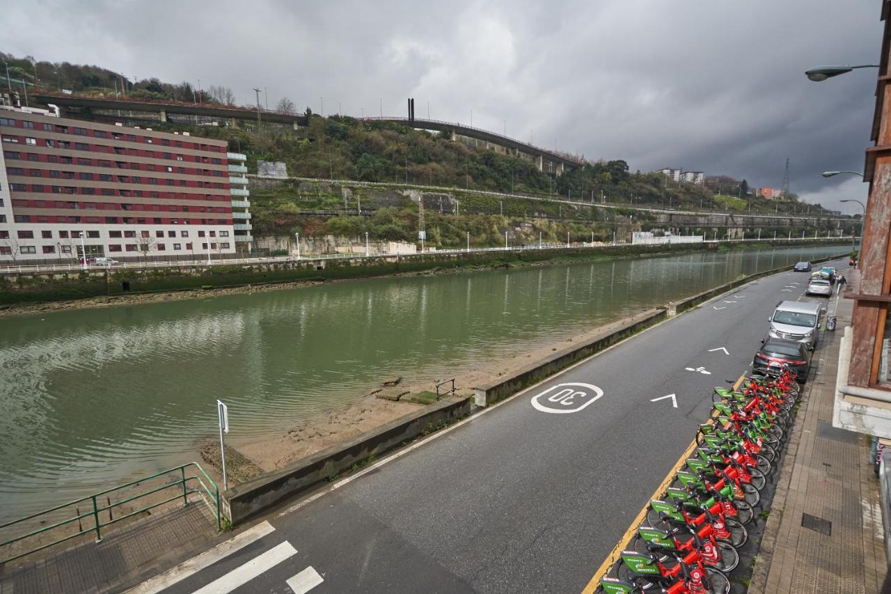 Apartamento Bio Exclusivo Con Mirador En Bilbao Y Aparcamiento Publico Gratuito Appartement Buitenkant foto